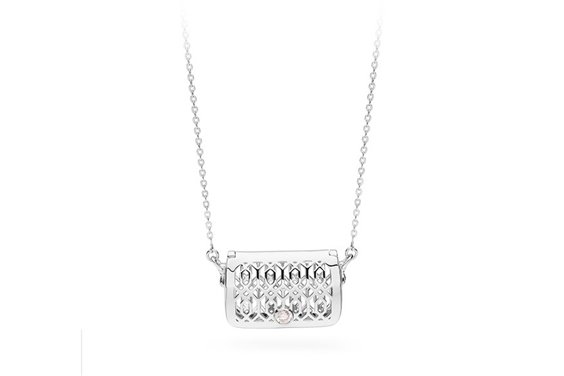 Collier Rosato Femme in Argent Zirconia RIC13 - RIC13